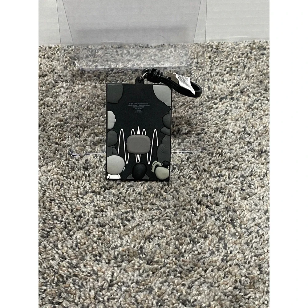 Bag Clip The Outer Limits Unisex Black/Gray New 3D Foam Keychain OS